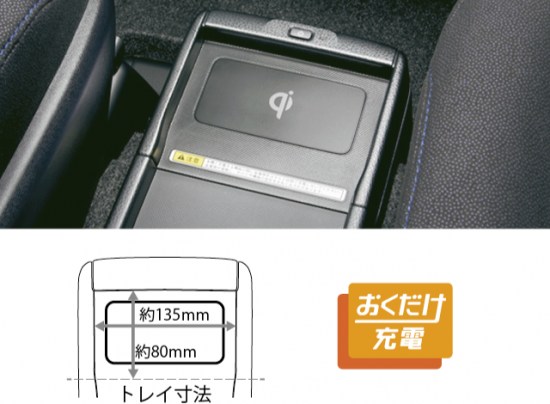 おくだけ充電
