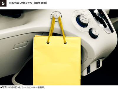 回転式買い物フック
