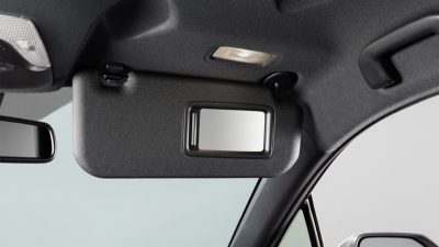 運転席・助手席バニティミラー付サンバイザー(運転席チケットホルダー・照明付)