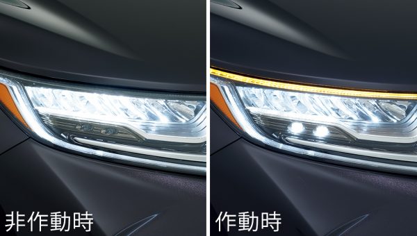 LEDアクティブヘッドライト